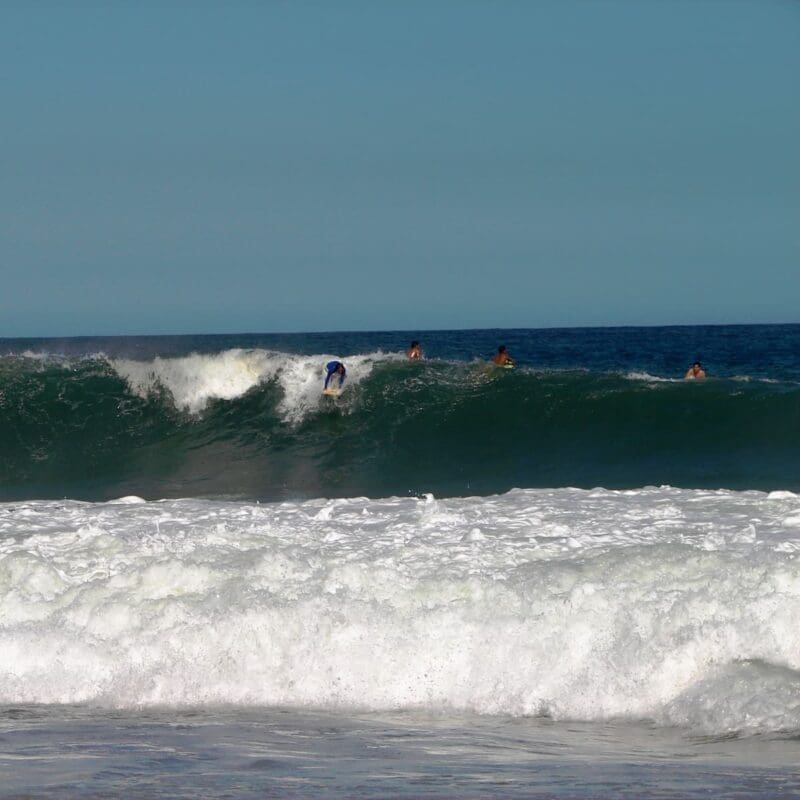 Surfing is popular at Itacoatiara
