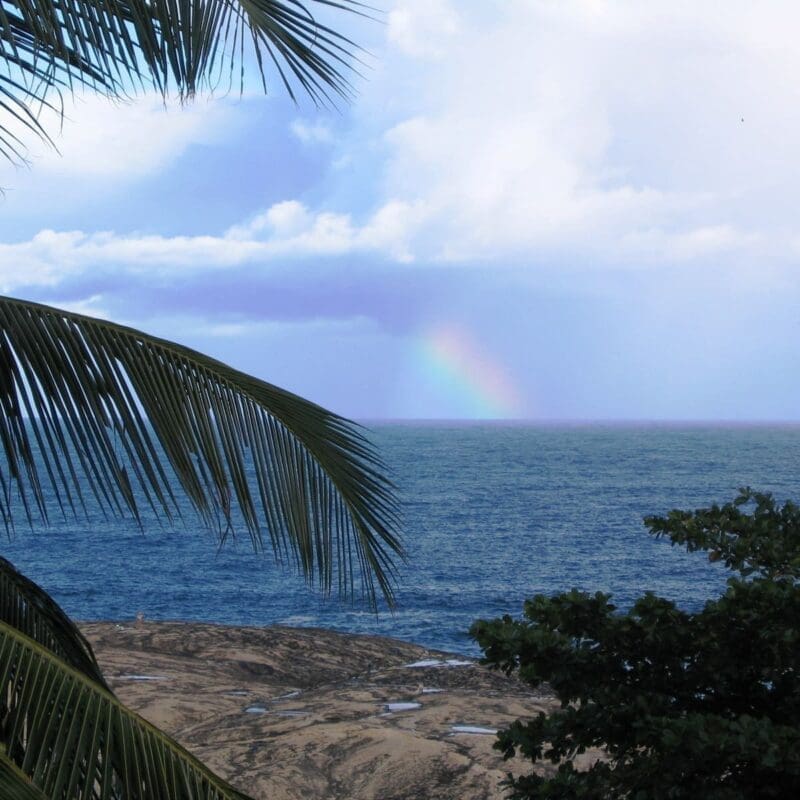 Rainbow seen from Itacoatiara