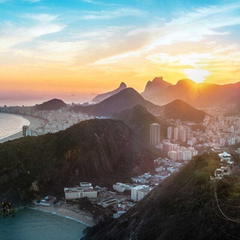 Sunset from Sugar Loaf