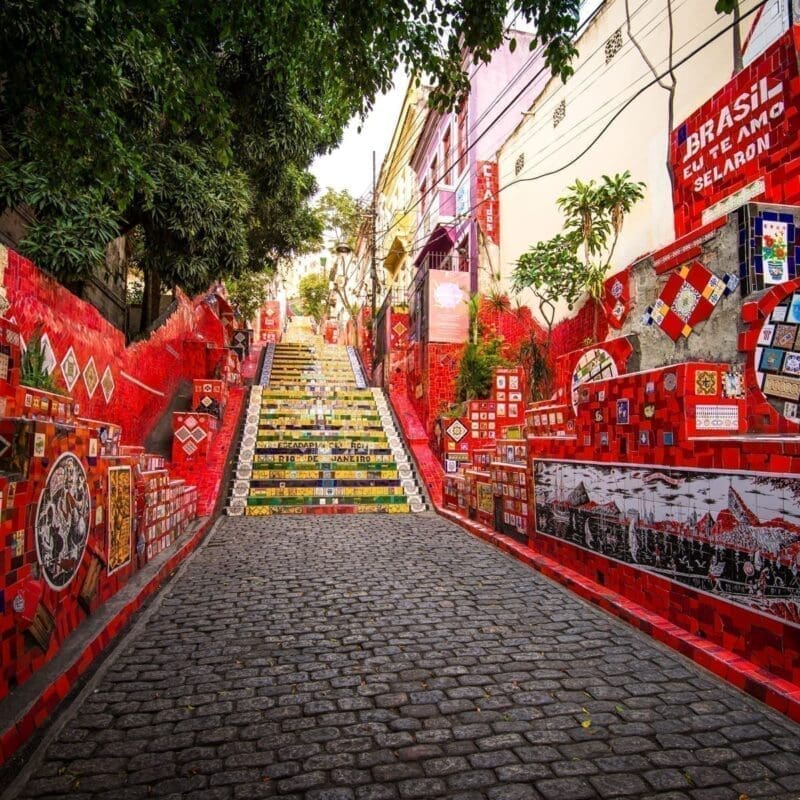 Escadaria Selaron in Rio de Janeiro