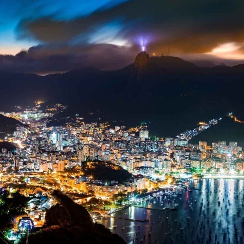 Rio and Cristo from Sugar Loaf