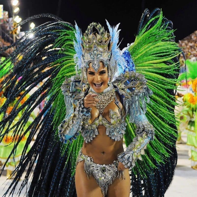 Carnival parade dancer